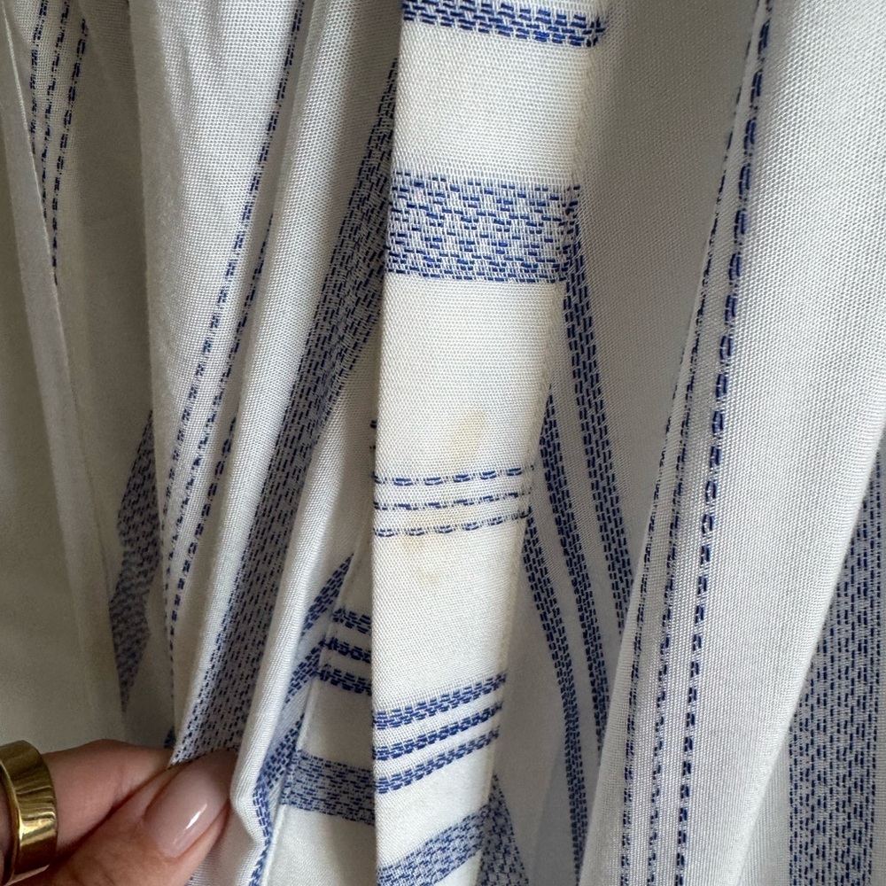 Club Monaco Striped Maxi Dress 0 - Picture 10 of 13